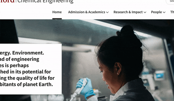Animated gif displaying the interaction a sighted user will experience when clicking on an split-button-style drop-down menu.